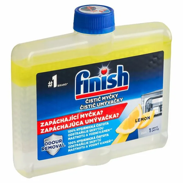 Finish čistič do umývačky riadu 250 ml Lemon