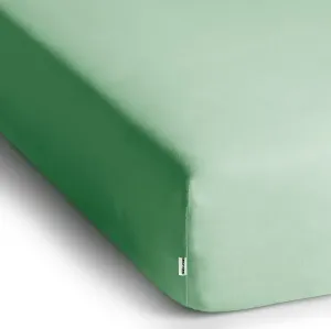 DecoKing Bavlnené prestieradlo AmeliaHome AMBER mätové, veľkosť 100-120x200+30