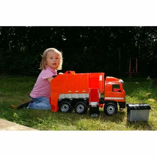 Detské smetiarske auto LENA Mercedes 75cm