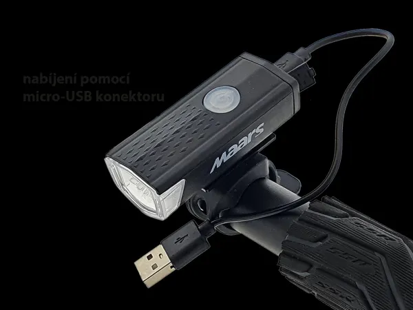 LED svetlo MAARS MS 401 na bicykel, predné