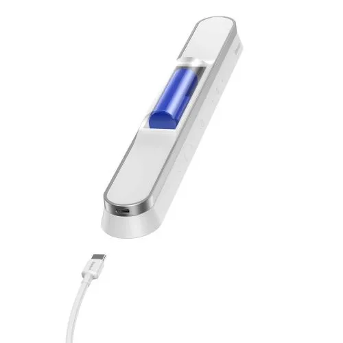 Baseus Home i-wok Series Magnetic Stepless Dimming Charging Desk Lamp Pro biela (DGXC-02)