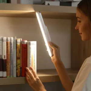 Baseus Home i-wok Series Magnetic Stepless Dimming Charging Desk Lamp Pro biela (DGXC-02)