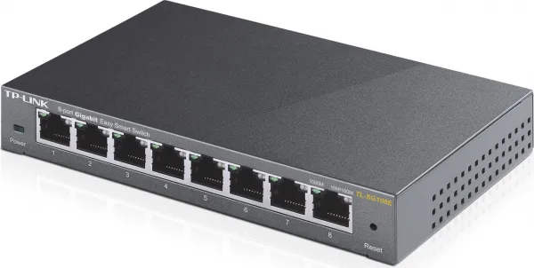 TP-Link Easy Smart switch TL-SG108E (8xGbE, fanless)