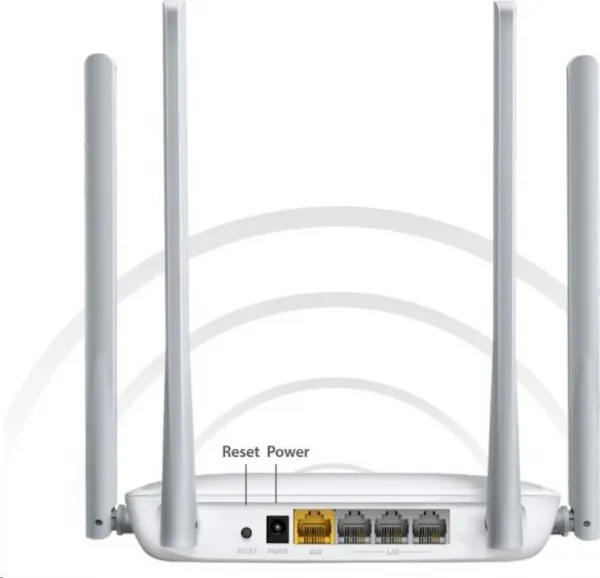 MERCUSYS MW325R WiFi4 router (N300, 2,4GHz, 3x100Mb/s LAN, 1xMb/s WAN)