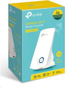 Wireless N Range Extender TP-LINK TL-WA850RE 300Mbps, Wall Mount, 2.4GHz, 300Mbps, 802.11b/g/n; 2x interná anténa