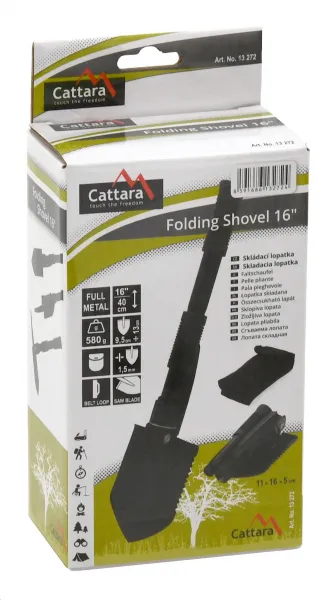 Lopatka Cattara 13272 skladacia kovová 40 cm