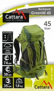 Batoh Cattara GreenW 45 l