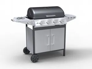 Cattara Plynový pojízdný gril Master Cheef, 133 x 98 x 51 cm