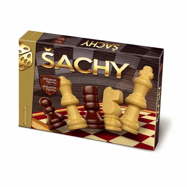 Stolná hra BONAPARTE Šach drevené