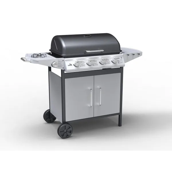 Cattara Plynový pojízdný gril Master Cheef, 133 x 98 x 51 cm