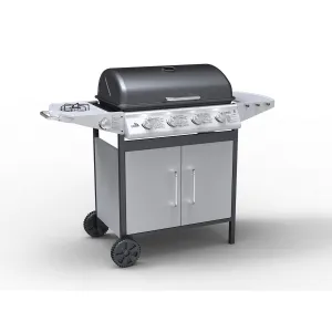 Cattara Plynový pojízdný gril Master Cheef, 133 x 98 x 51 cm