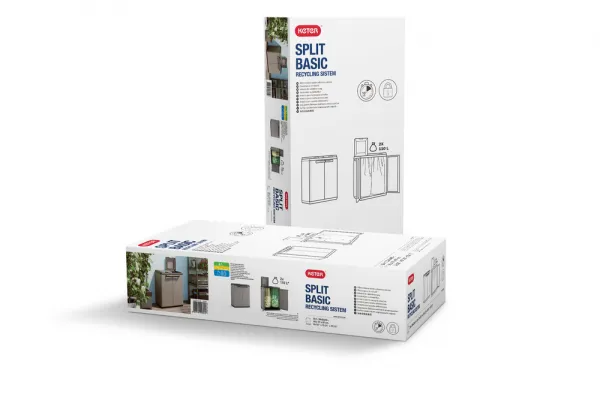 Recyklačná skriňa Keter Split 68x85x39 cm