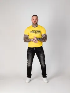 Pánske tričko CIPO & BAXX CT735 YELLOW Farba: Žltá, Konfekčná veľkosť: XL