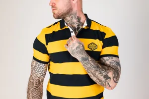 Pánske tričko CIPO & BAXX CT741 NAVYBLUE-YELLOW Farba: Žltá, Konfekčná veľkosť: M