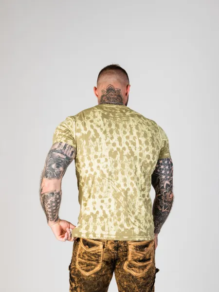 Pánske tričko CIPO & BAXX CT782 BEIGE Farba: Béžová, Konfekčná veľkosť: XL