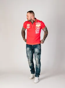 Pánske tričko CIPO & BAXX CT738 PINK Farba: Ružová, Konfekčná veľkosť: M