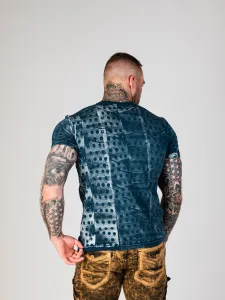 Pánske tričko CIPO & BAXX CT782 SAXEBLUE Farba: Modrá, Konfekčná veľkosť: S