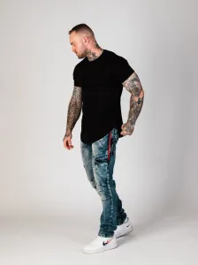 Pánske tričko CIPO & BAXX CT776 BLACK Farba: Čierna, Konfekčná veľkosť: S