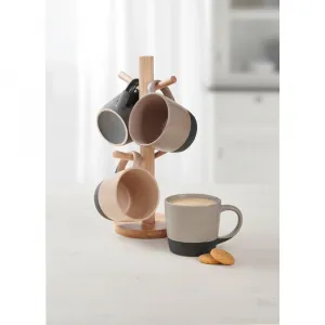 Šálky na kávu so stojanom Betty, 5-dielny set