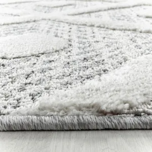 Ayyildiz koberce Kusový koberec Pisa 4707 Grey kruh - 120x120 (priemer) kruh cm