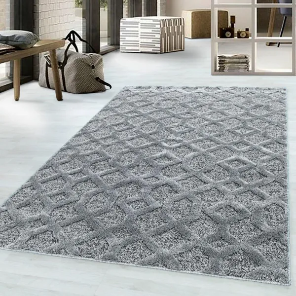 Ayyildiz koberce Kusový koberec Pisa 4702 Grey - 60x110 cm