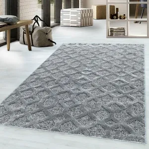 Ayyildiz koberce Kusový koberec Pisa 4702 Grey - 60x110 cm