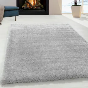 Ayyildiz koberce Kusový koberec Brilliant Shaggy 4200 Silver - 80x250 cm