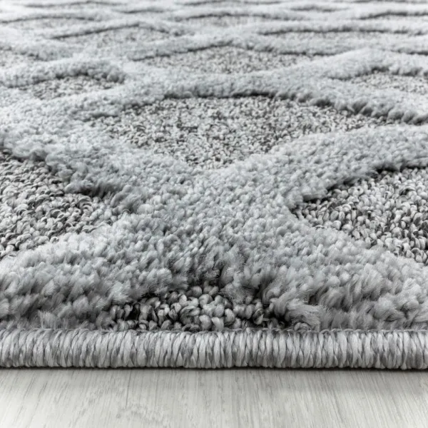 Ayyildiz koberce Kusový koberec Pisa 4702 Grey kruh - 120x120 (priemer) kruh cm