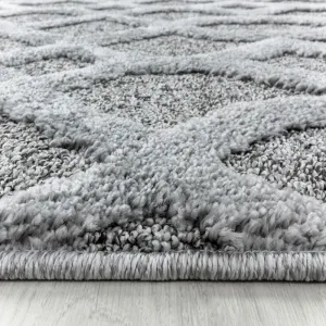 Ayyildiz koberce Kusový koberec Pisa 4702 Grey kruh - 120x120 (priemer) kruh cm