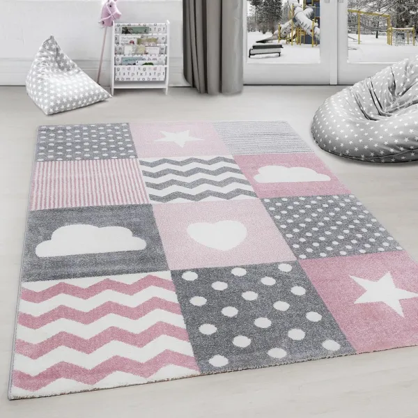 Ayyildiz koberce Kusový koberec Kids 620 pink - 80x150 cm