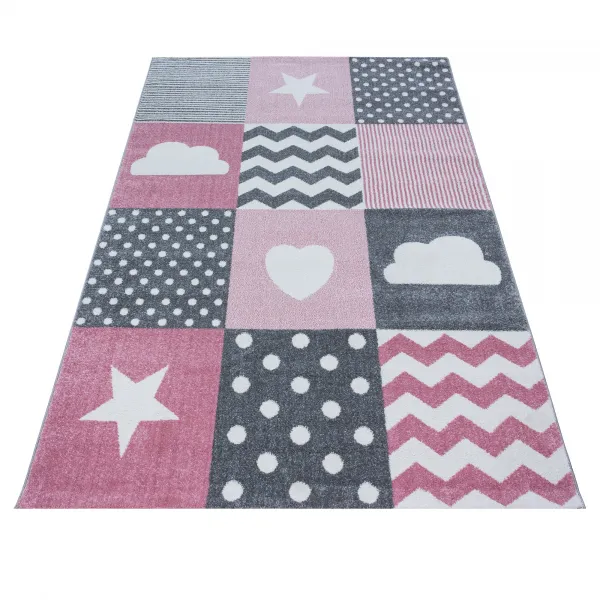 Ayyildiz koberce Kusový koberec Kids 620 pink - 80x150 cm