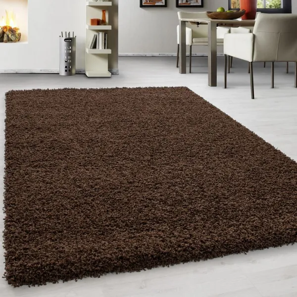 Ayyildiz koberce Kusový koberec Life Shaggy 1500 brown - 200x290 cm
