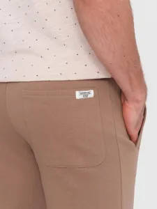 Originálne pánske tepláky hnedé