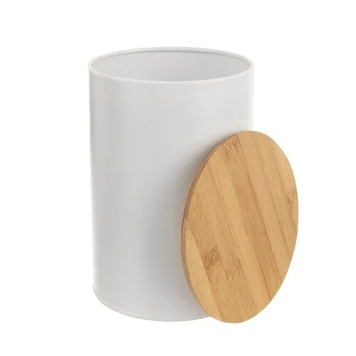 Orion Dóza plech/bambus 15 cm WHITELINE