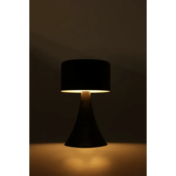 Mondex Stolní LED lampa Hudson 21 cm černá