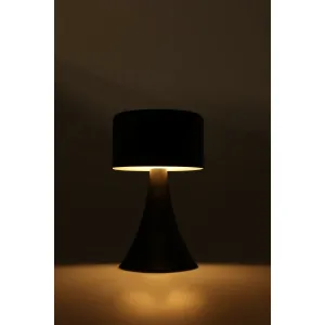 Mondex Stolní LED lampa Hudson 21 cm černá