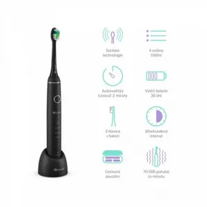 TrueLife Sonická kefka SonicBrush Compact Black