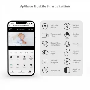 TrueLife NannyCam R3 Smart detská pestúnka