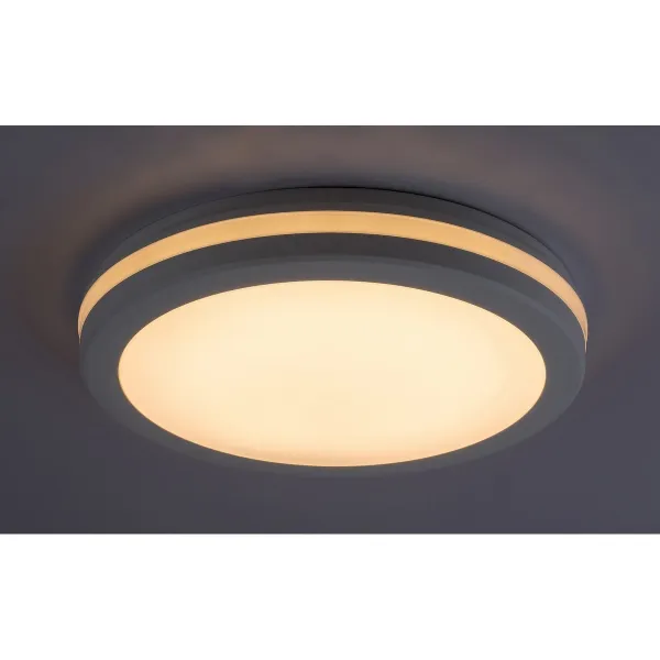 Rabalux 77036 vonkajšie stropné LED svietidlo s CCT prepínačom Indre, biela