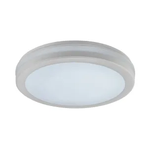 Rabalux 77036 vonkajšie stropné LED svietidlo s CCT prepínačom Indre, biela
