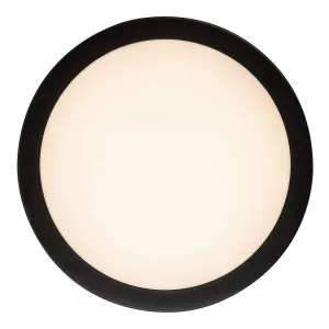 Rabalux 77035 vonkajšie stropné LED svietidlo s CCT prepínačom Indre, čierna