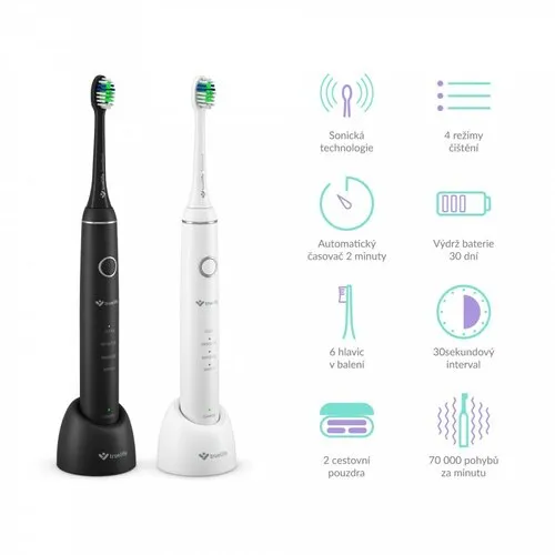 TrueLife SonicBrush Compact Duo sonická kefka 2 ks