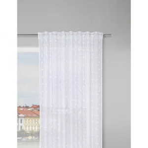 Hotový záves Stella, 140/245cm, biela