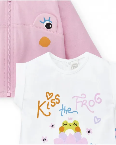 TUC TUC Dievčenský set PINK Veľkosť: 3-6 m