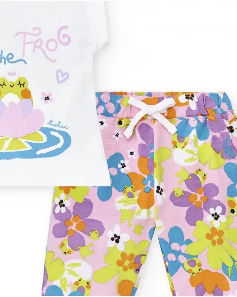 TUC TUC Dievčenský set PINK Veľkosť: 3-6 m