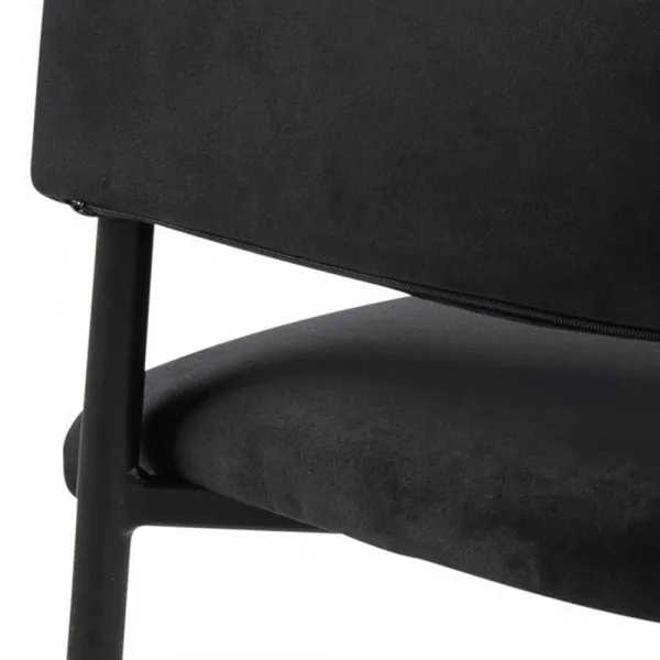 Actona Designová stolička Lima čierna