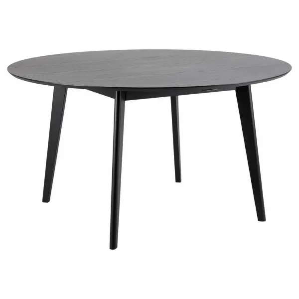 Actona Okrúhly jedálenský stôl 140 cm Roxby čierny