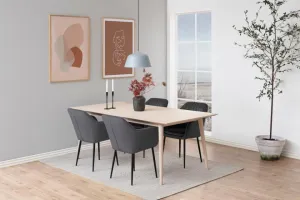Actona Kreslo Enilla II tmavosivé