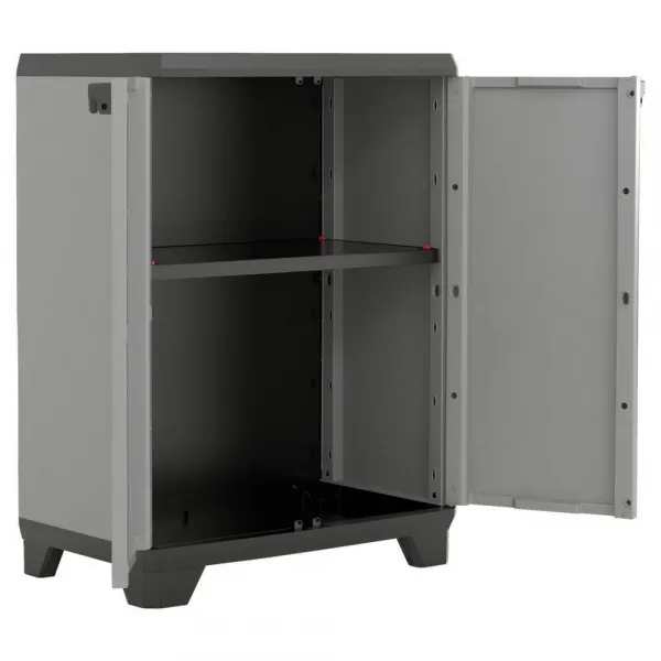 Plastová skrinka STILO LOW - 90 x 68 x 39 cm