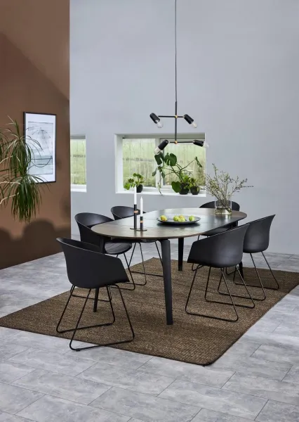 Actona Designová stolička Moon čierna